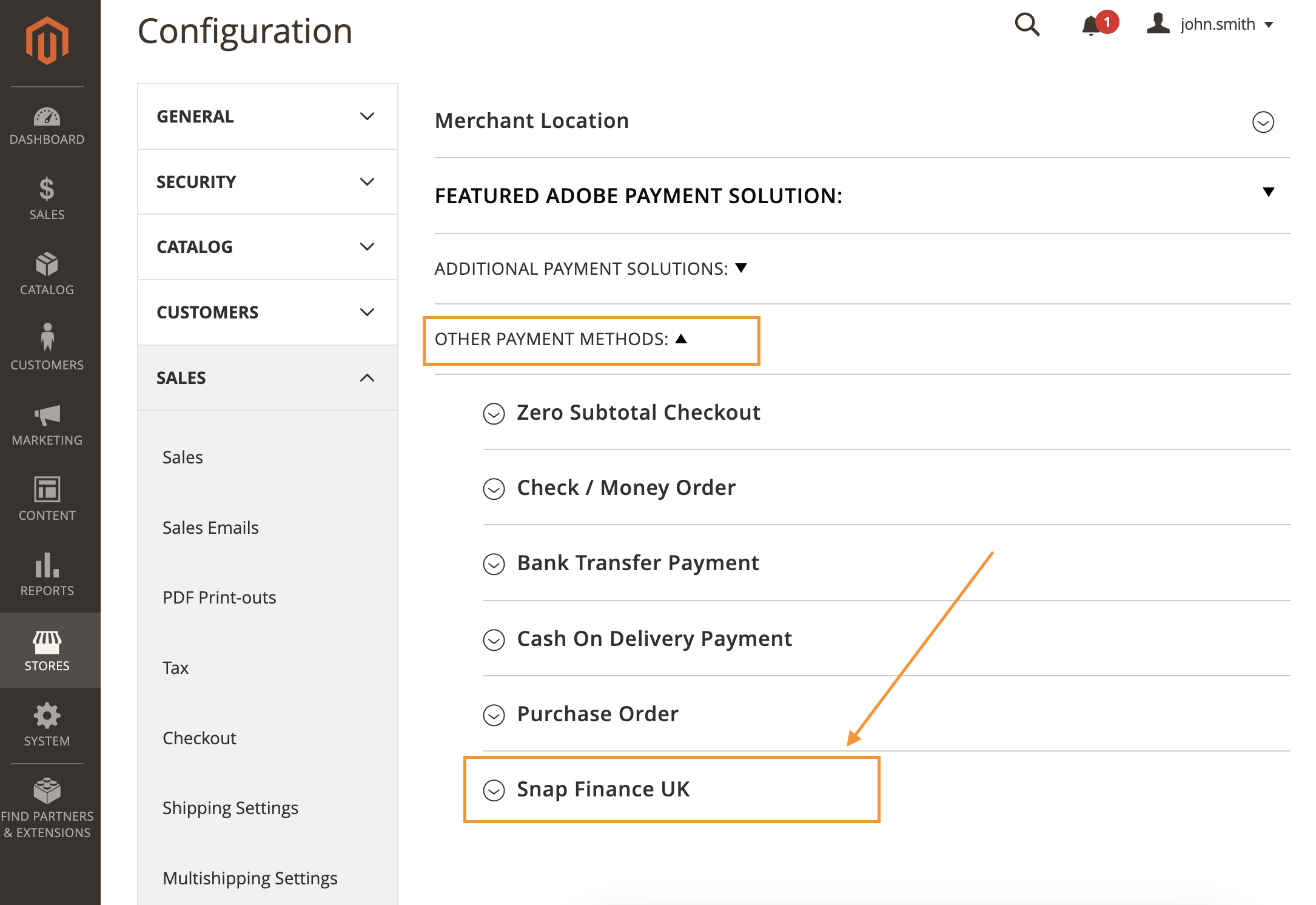 Magento plugin - Snap Finance UK