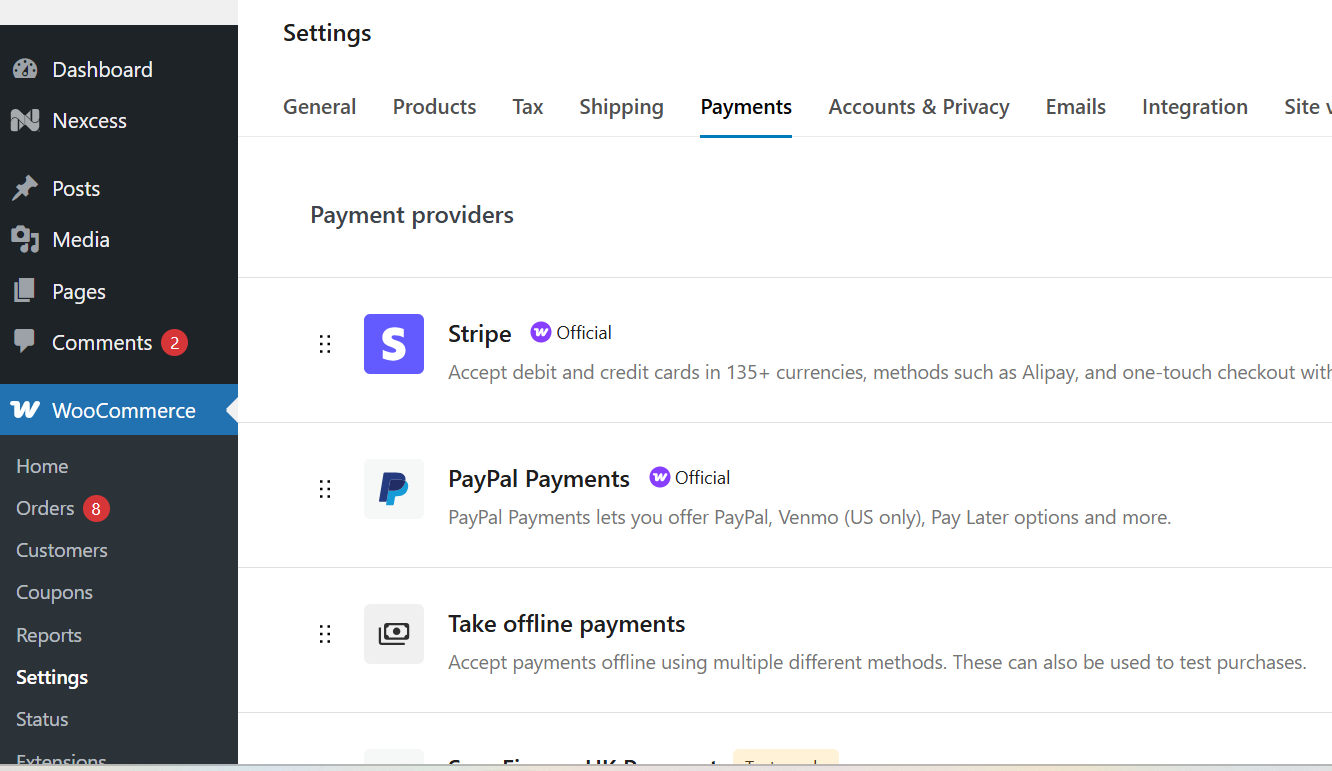 WooCommerce Settings - Snap Finance UK